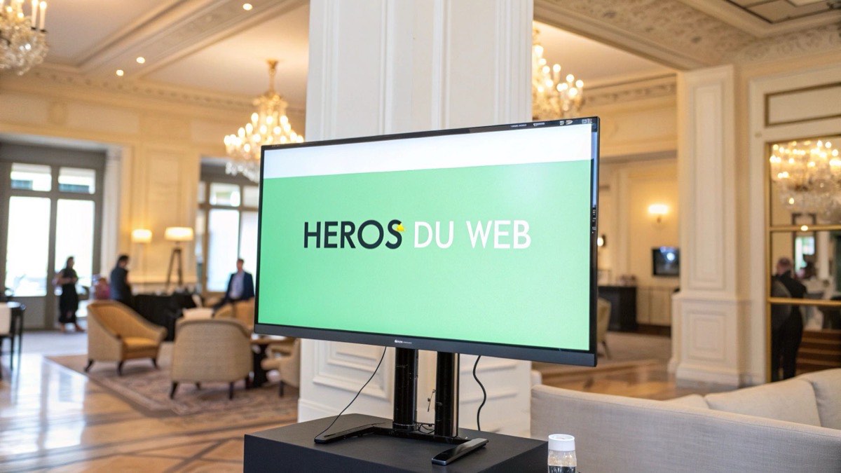 Exemple de landing page hero-centric centrée sur le CTA